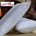 Chinese used feather silk pillow Stereoscopic with ear hole Buckwheat pillow